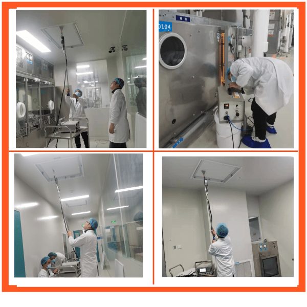 已安裝高效過濾器檢漏